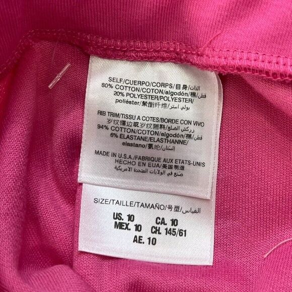 Juicy Couture Girls MT Zuma Pants Pink Terry Size 10 Jogger Lounge Lightweight - Picture 12 of 14